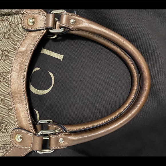 Gucci Canvas Medium Sukey Tote - Picture 6 of 9